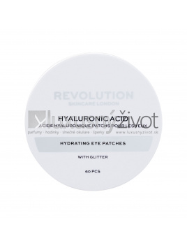 Revolution Skincare Hyaluronic Acid Hydrating Eye Patches, Maska na oči 60