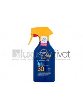Nivea Sun Kids Protect & Care Sun Spray 5 in 1, Opaľovací prípravok na telo 270, SPF30