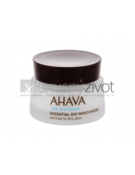 AHAVA Time To Hydrate Essential Day Moisturizer, Denný pleťový krém 50, Tester, Normal To Dry Skin