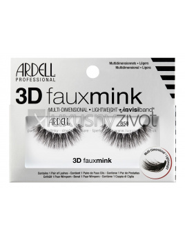 Ardell 3D Faux Mink 858 Black, Umelé mihalnice 1