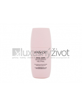 PAYOT Rituel Corps Déodorant Neutral, Dezodorant 75, 24HR Gentle Roll-On
