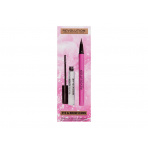 Makeup Revolution London Eye & Brow Icons Gift Set, gél na obočie Brow Glue 3 ml + očná linka Liquid Liner 0,5 ml