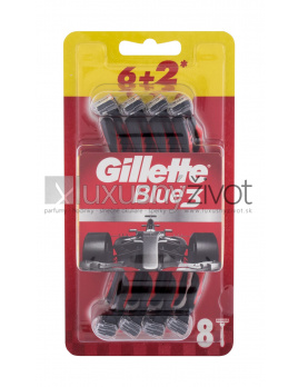 Gillette Blue3, Holiaci strojček 8, Red