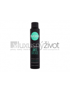 Syoss Anti Grease Dry Shampoo, Suchý šampón 200