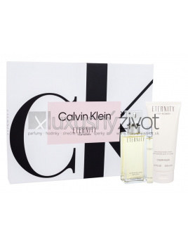 Calvin Klein Eternity, Edp 100ml + 200ml tělové mléko + 10ml miniatura