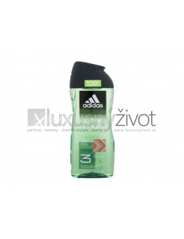 Adidas Active Start Shower Gel 3-In-1, Sprchovací gél 250, New Cleaner Formula
