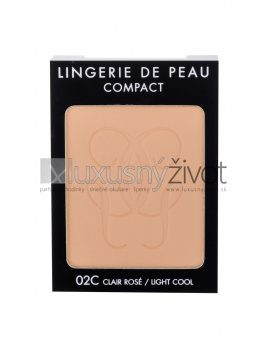Guerlain Lingerie De Peau Compact Mat Alive 02C Light Cool, Púder 8,5, Tester, SPF15