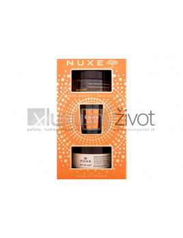 NUXE Reve de Miel Honey Lover, telový balzam Reve De Miel 200 ml + telový peeling Reve De Miel 175 ml + vonná sviečka Reve De Miel 70 g