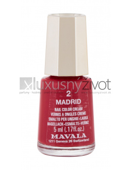 MAVALA Mini Color Cream 2 Madrid, Lak na nechty 5