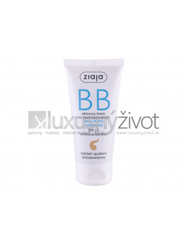 Ziaja BB Cream Oily and Mixed Skin Dark, BB krém 50, SPF15