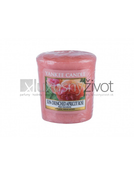 Yankee Candle Sun-Drenched Apricot Rose, Vonná sviečka 49