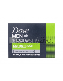 Dove Men + Care Extra Fresh Body + Face Bar, Tuhé mydlo 90