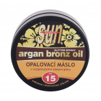 Vivaco Sun Argan Bronz Oil, Opaľovací prípravok na telo 200, Glitter Effect SPF15