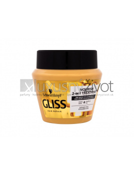 Schwarzkopf Gliss Oil Nutritive, Maska na vlasy 300, 2-in-1 Nourish Treatment