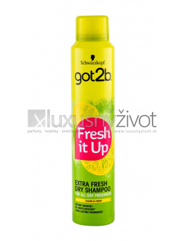 Schwarzkopf Got2b Fresh It Up Extra Fresh, Suchý šampón 200