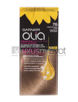 Garnier Olia Permanent Hair Color 7G Dark Greige, Farba na vlasy 50